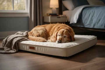 How to Help an Arthritic Senior Dog Sleep Better at Night