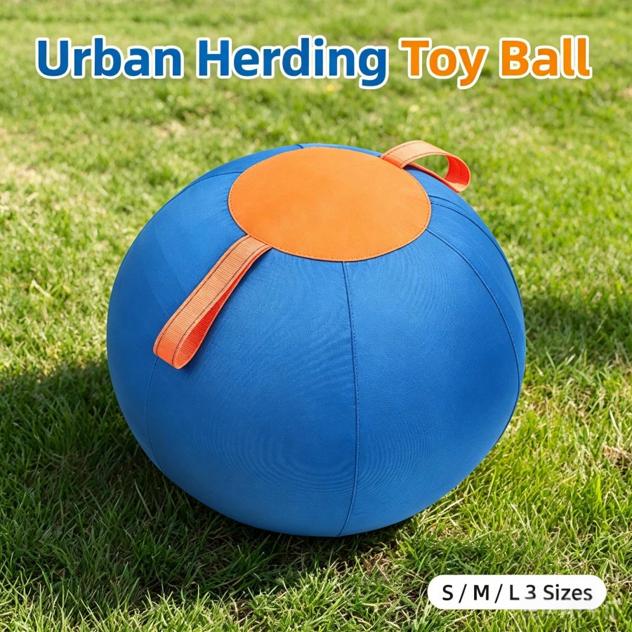 Dog Herding Ball – Inflatable Interactive Play Ball for High Energy Dogs | S/M/L