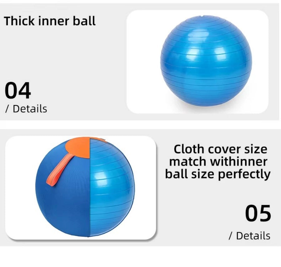 Dog Herding Ball – Inflatable Interactive Play Ball for High Energy Dogs | S/M/L