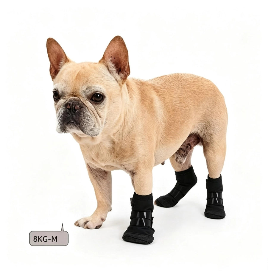 Pawsupport Long Cuff Dog Protective Boot – Anti-Slip Polyester, Post-Surgery Paw Cover, Prevent Licking