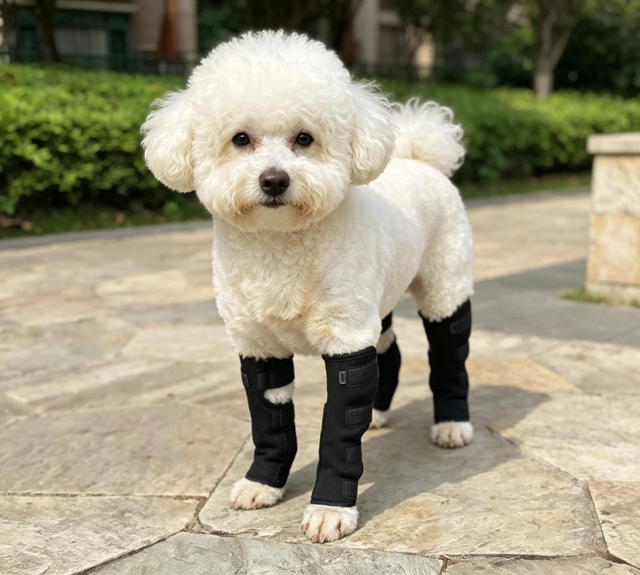 Pawsupport Dog Leg Support Brace – Neoprene Compression, Arthritis Sprain Post-Surgery Recovery, S–XL