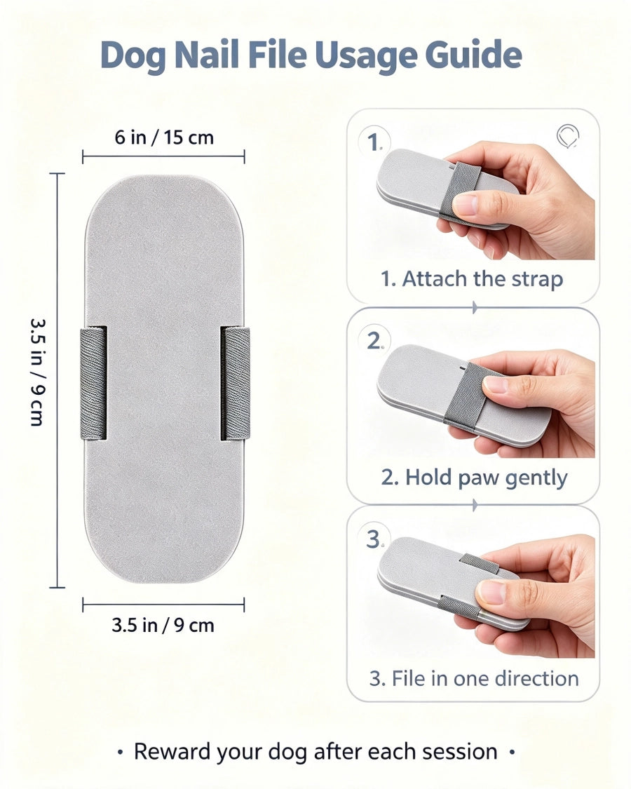 Pawsupport Dog Scratch Board Pad for Senior Dogs – Natural Nail Care, EVA Non-Slip, Small Medium Dogs