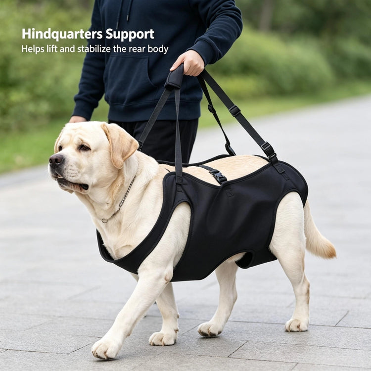 Pawsupport Full Body Dog Support Harness – Oxford Fabric Lift Sling for Senior Injured Arthritic Dogs PD60213