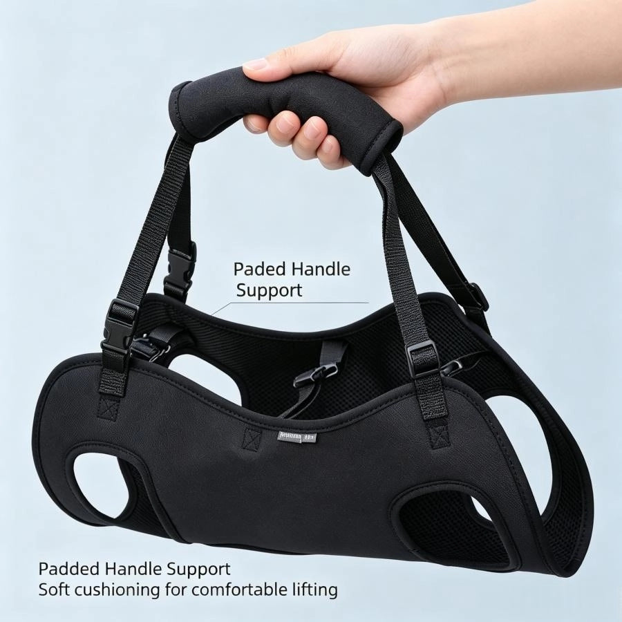 Pawsupport Full Body Dog Support Harness – Oxford Fabric Lift Sling for Senior Injured Arthritic Dogs PD60213