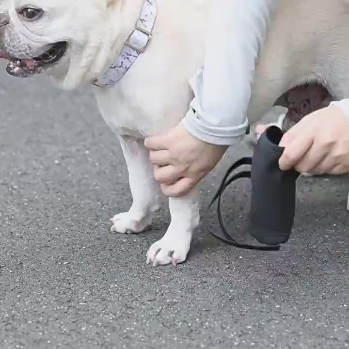 DogForti Long Cuff Dog Protective Boot – Anti-Slip Polyester, Post-Surgery Paw Cover, Prevent Licking
